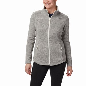 Columbia Canyon Point™ Sweater Skinna Full Zip Dam Grå (WHTEP6579)